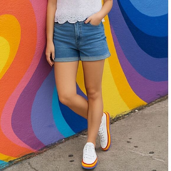 Converse All Star Rainbow Sole Low Tops 🎨
✨ - Picture 10 of 10